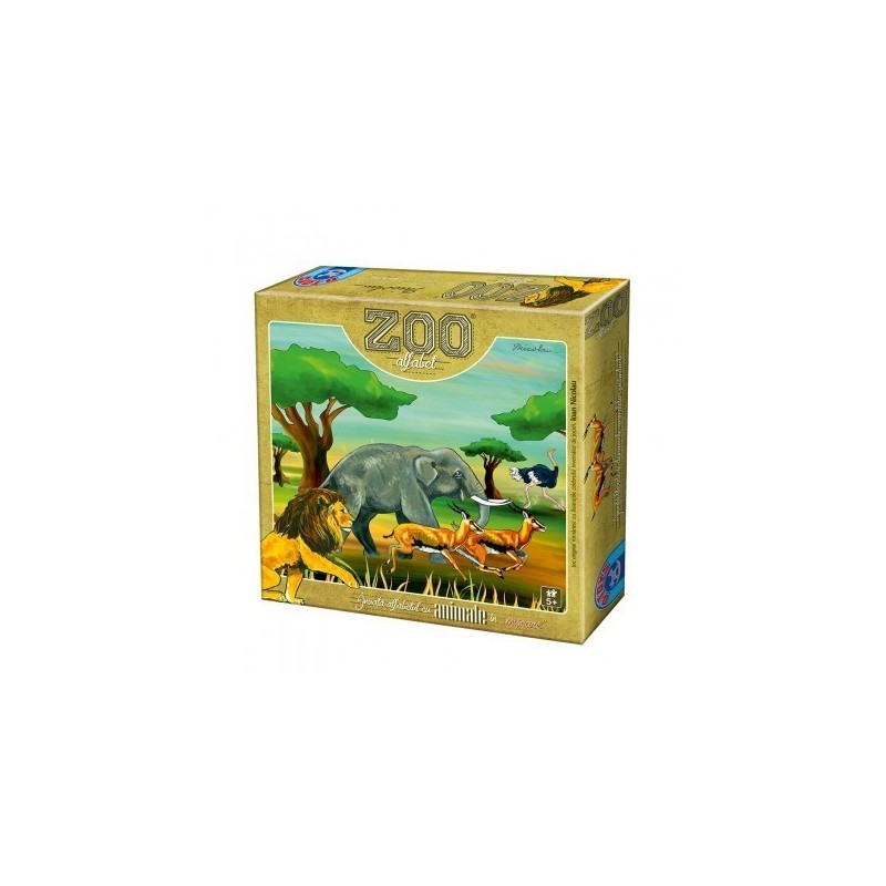 Joc educativ D-Toys Zoo alfabet - joc romanesc