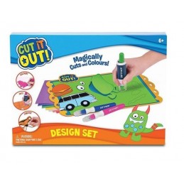 Set Cut it Out Design Studio, Decupeaza si coloreaza