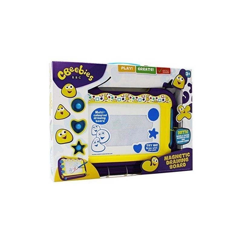 Tabla magnetica Cbeebies cu forme pentru desen